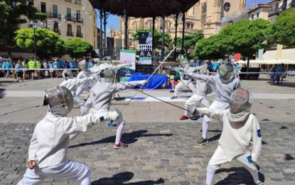 Ferias y Fiestas 2022: Exhibición de la Escuela Segoviana de Esgrima