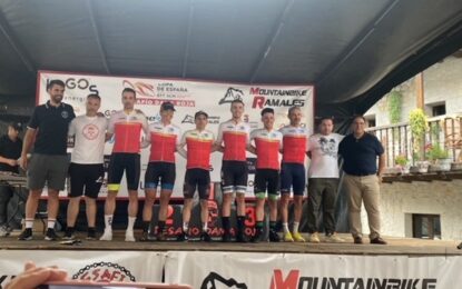 El ciclista segoviano, Raúl Rodríguez Jiménez, continua líder en la Copa de España XCM2023