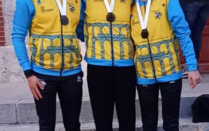 El Club Triatlón IMD Segovia femenino primero en el Duatlón de Villagonzalo
