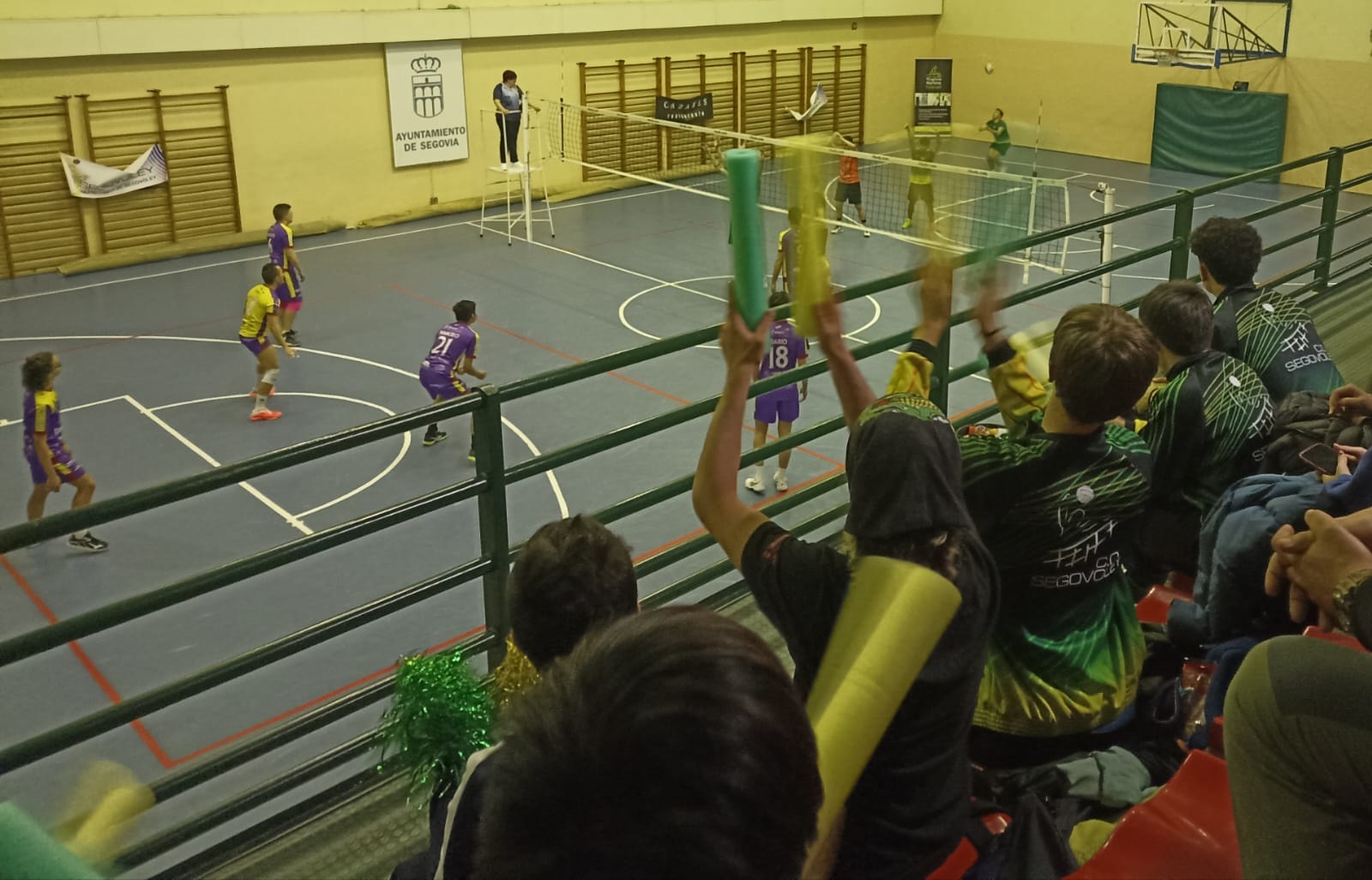 El Club Deportivo Segovoley suma cuatro victorias en cinco partidos en la primera jornada de la segunda vuelta en la competición de voleibol.