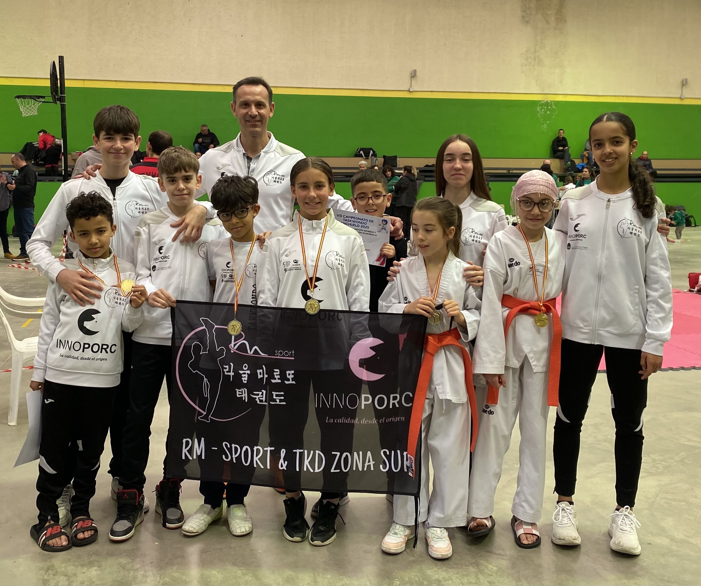 Tres Oros y dos bronces para la cantera del Taekwondo RM-Sport Innoporc