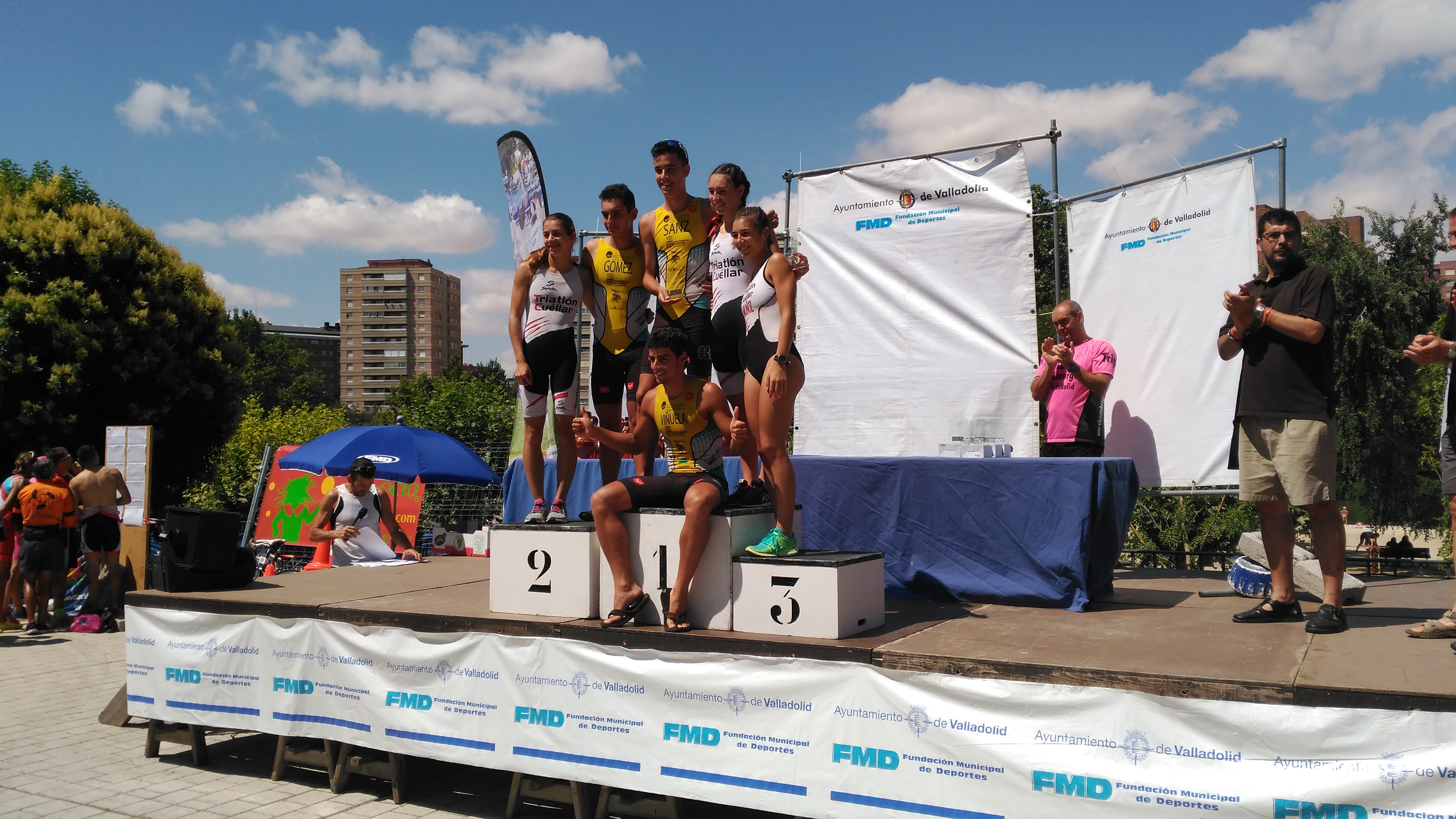 Sensacional actuación del Club Triatlón IMD Segovia