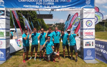 El Club Triatlón IMD Segovia sube al podio en tercera posición