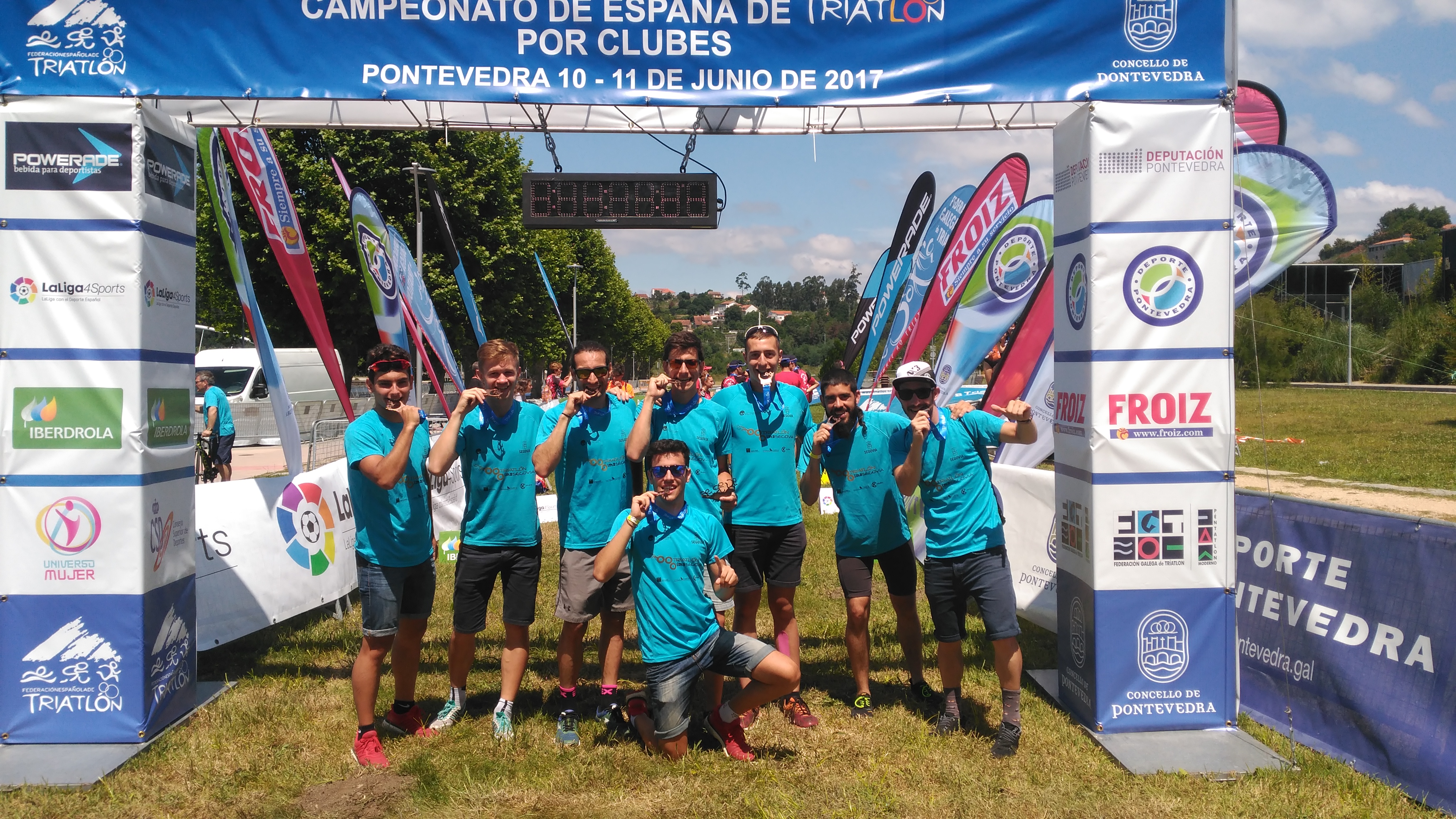 El Club Triatlón IMD Segovia sube al podio en tercera posición
