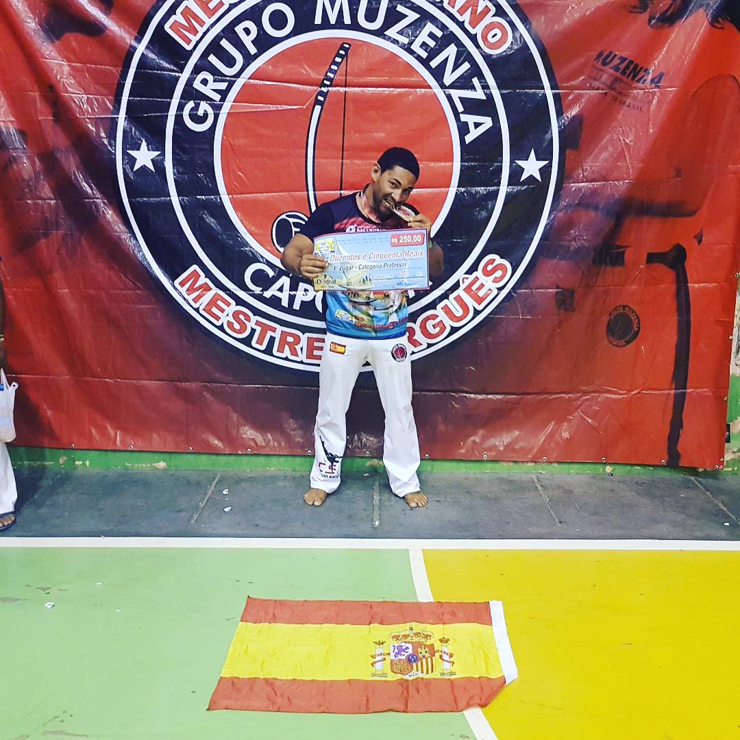 El atleta segoviano Flavio Oliveira triunfa en la Copa del Mundo de Capoeira