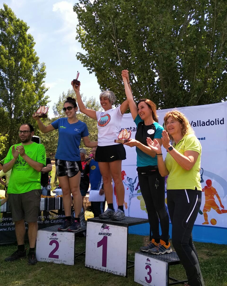 Triunfo del club Nordic Walking Segovia en el Campeonato de Castilla y León de Marcha Nórdica 2019