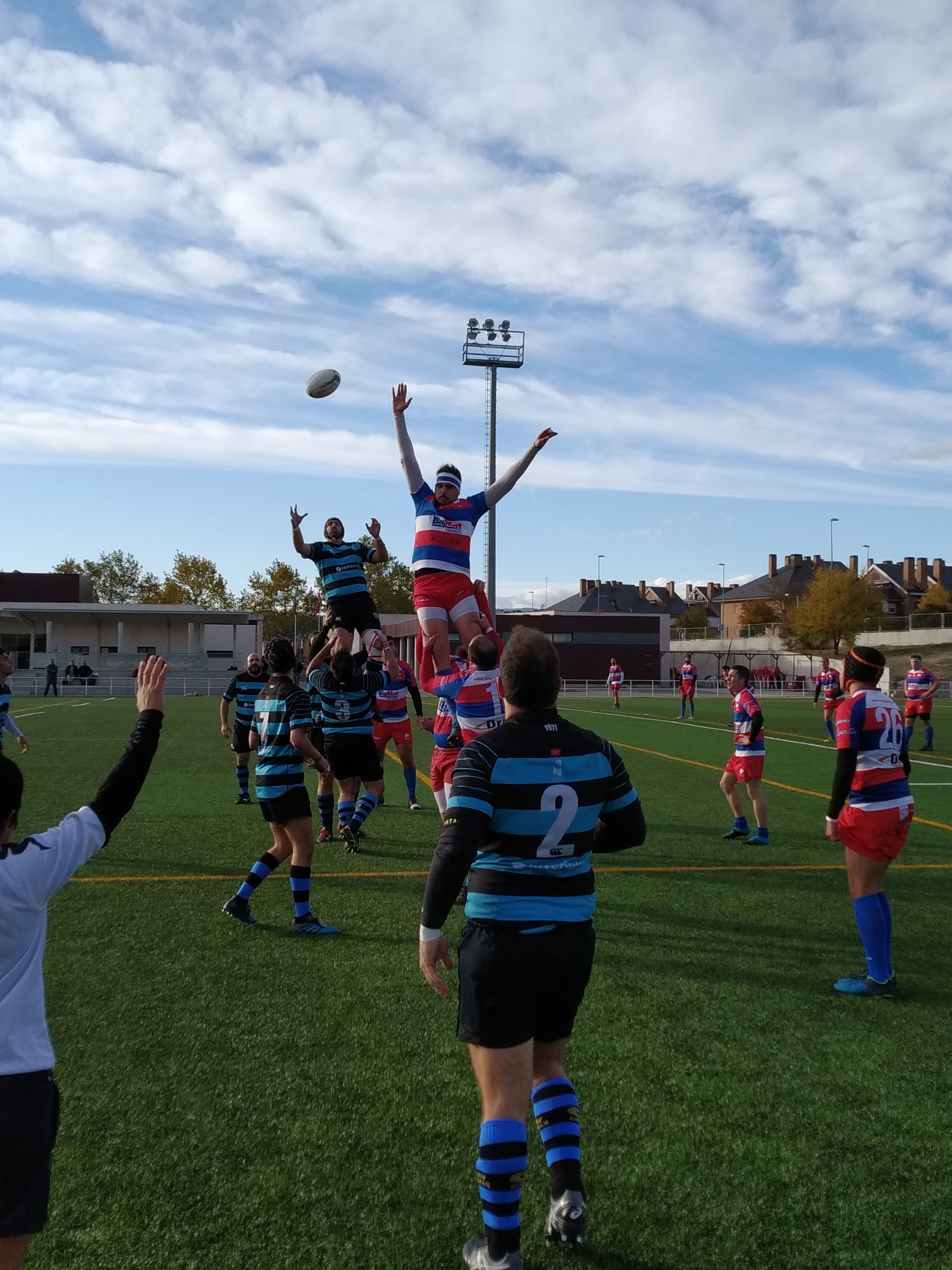 Derrota del Bigmat Tabanera Lobos frente al lider de la categoría