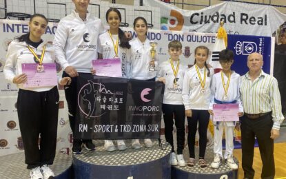 El C.D. Taekwondo RM- Sport Innoporc firma otro fin de semana brillante: Cinco medallas y tercer puesto por equipos