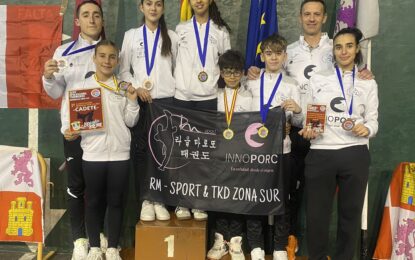 C.D. Taekwondo RM-Sport Innoporc firma tres fines de semana consecutivos de éxitos