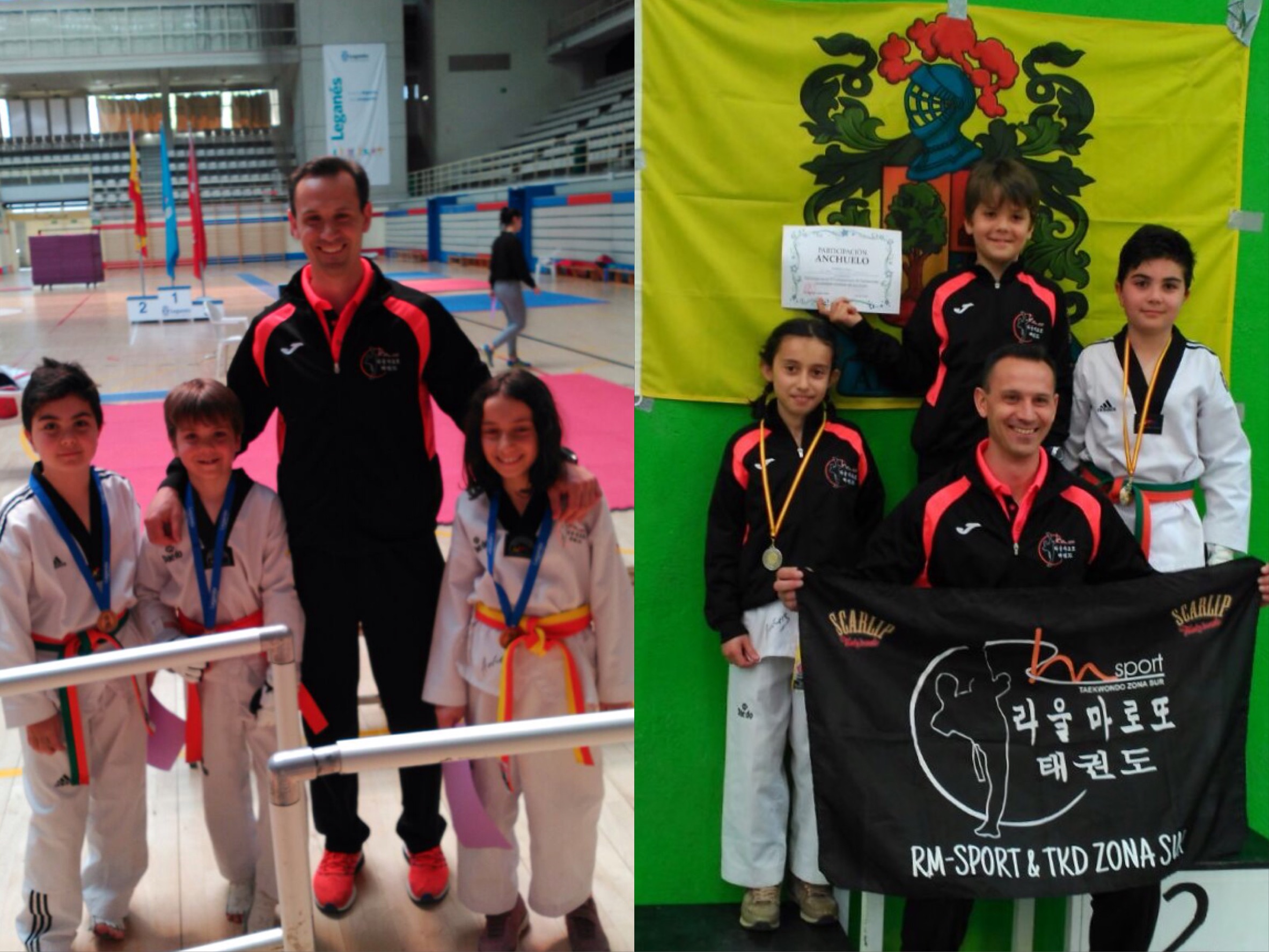 La cantera del Taekwondo RM-Sport & TKD zona sur suma cinco nuevas medallas