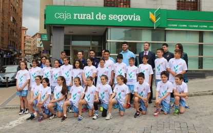 La Delegación Segoviana y Caja Viva Caja Rural presentaron las Selecciones de Segovia de Minibasket que disputarán el Torneo Regional de Centros PRD