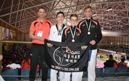 Pleno de medallas para el CD Taekwondo RM-Sport &TKD Zona Sur en el VI Open Internacional de Plasencia