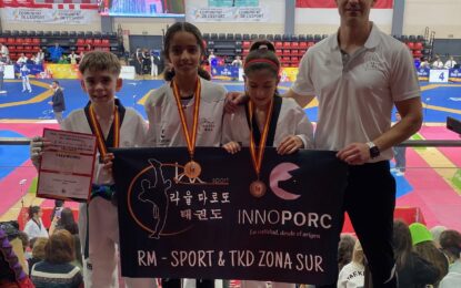 María Lahsseoui El Mir campeona de España de Taekwondo