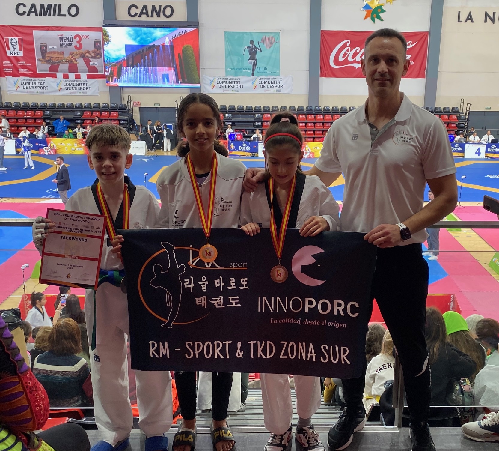 María Lahsseoui El Mir campeona de España de Taekwondo