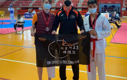 El C.D. RM-Sport & Tkd Zona Sur regresa a la competición con dos bronces