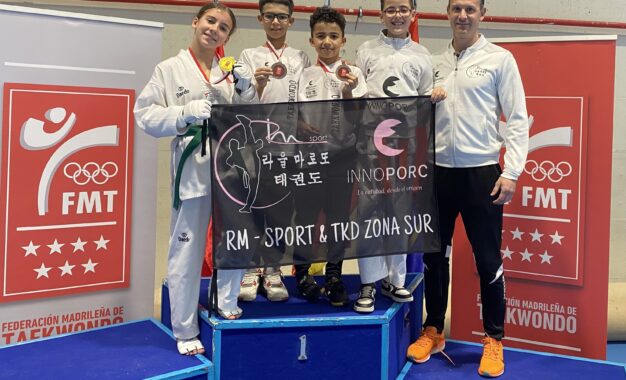 El C.D. Taekwondo RM-Sport Innoporc abre el 2026 con cinco podios