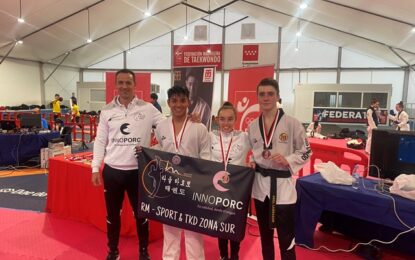 Gran comienzo de Temporada 2022/2023 para el C.D Taekwondo RM-Sport Innoporc & TKD Zona Sur haciendo pleno de medallas