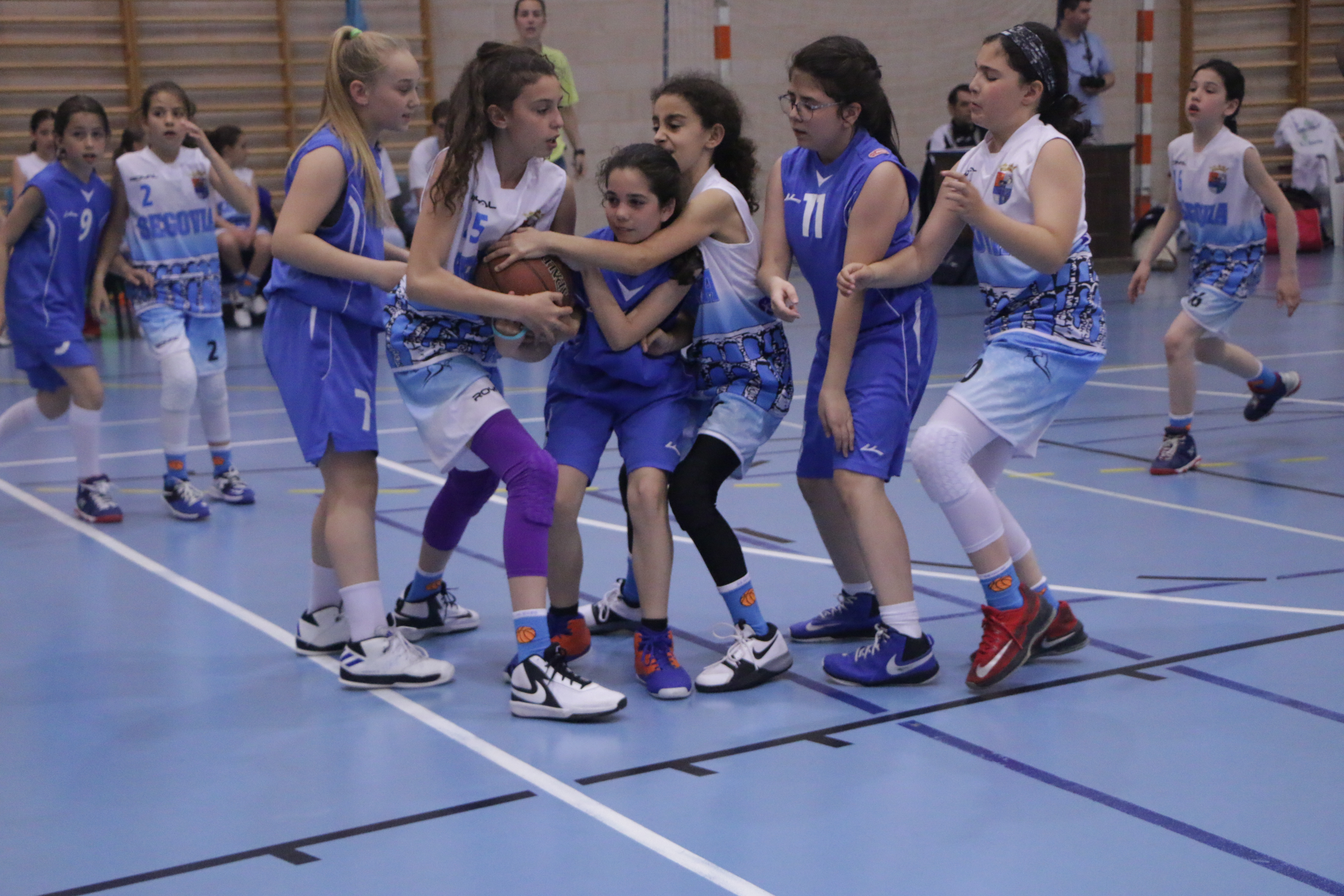 Buenas sensaciones para las selecciones de Segovia de Minibasket