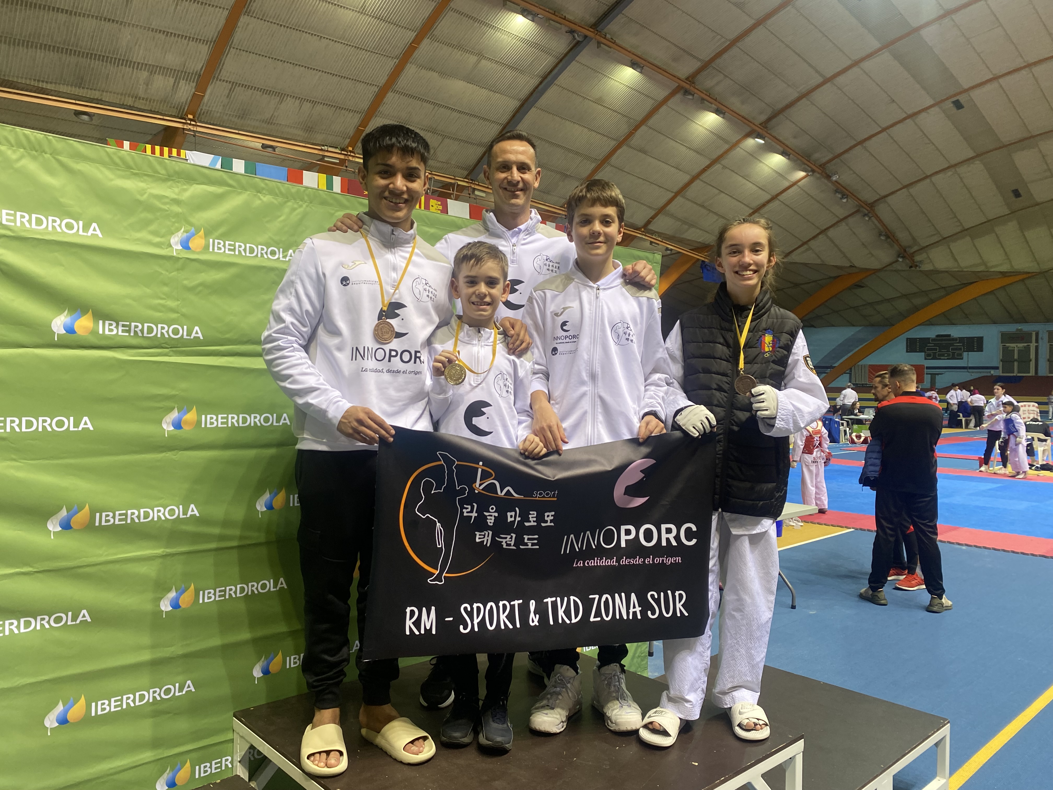 El C.D. Taekwondo RM-Sport Innoporc inaugura el 2023 con tres nuevas medallas