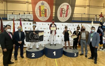 Una plata para el Taekwomdo RM-Sport&TKD Zona Sur en el V Open Internacinal “Don Quijote”