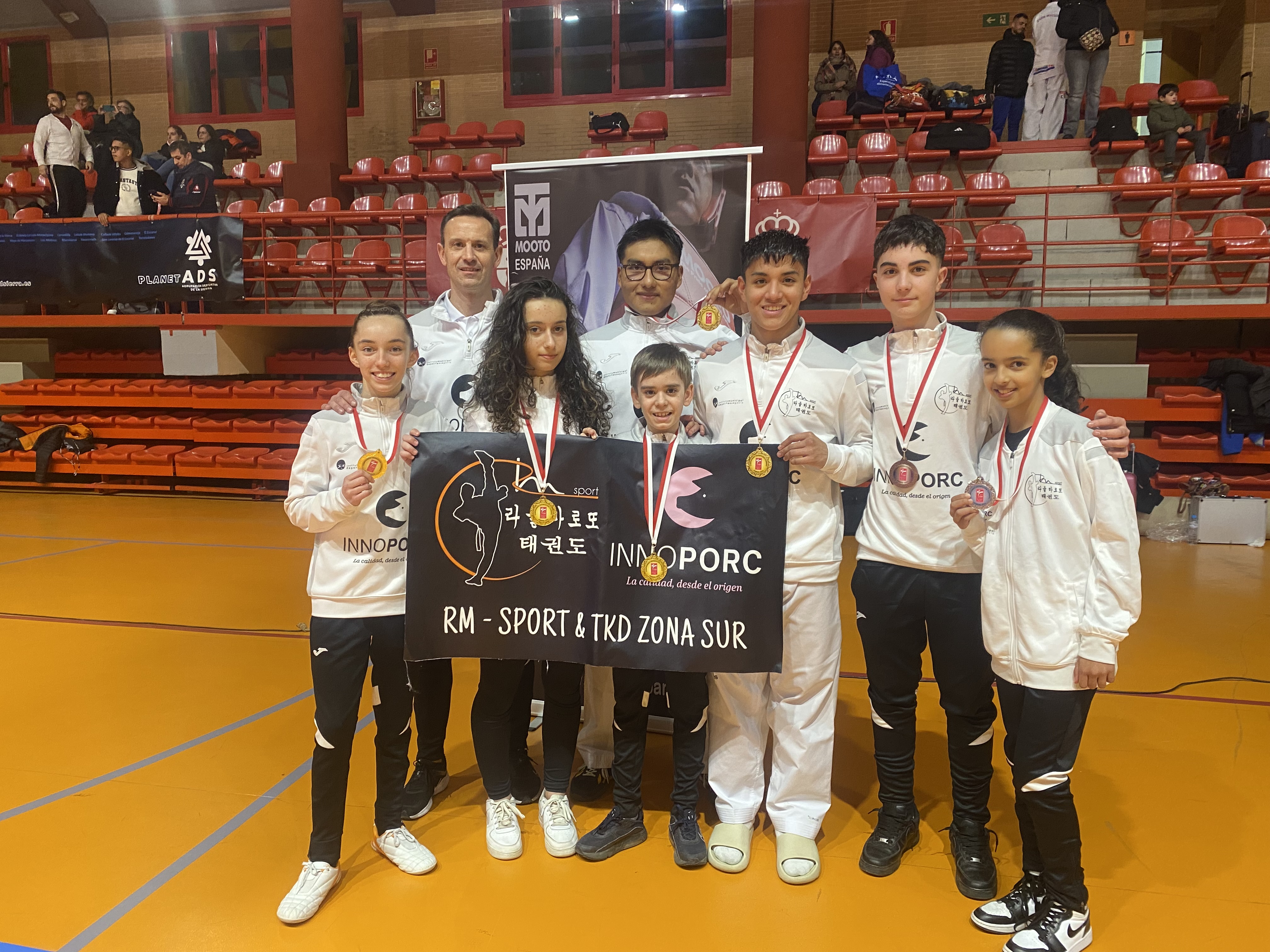 El CD Taekwondo RM-Sport Innoporc cuna de campeones