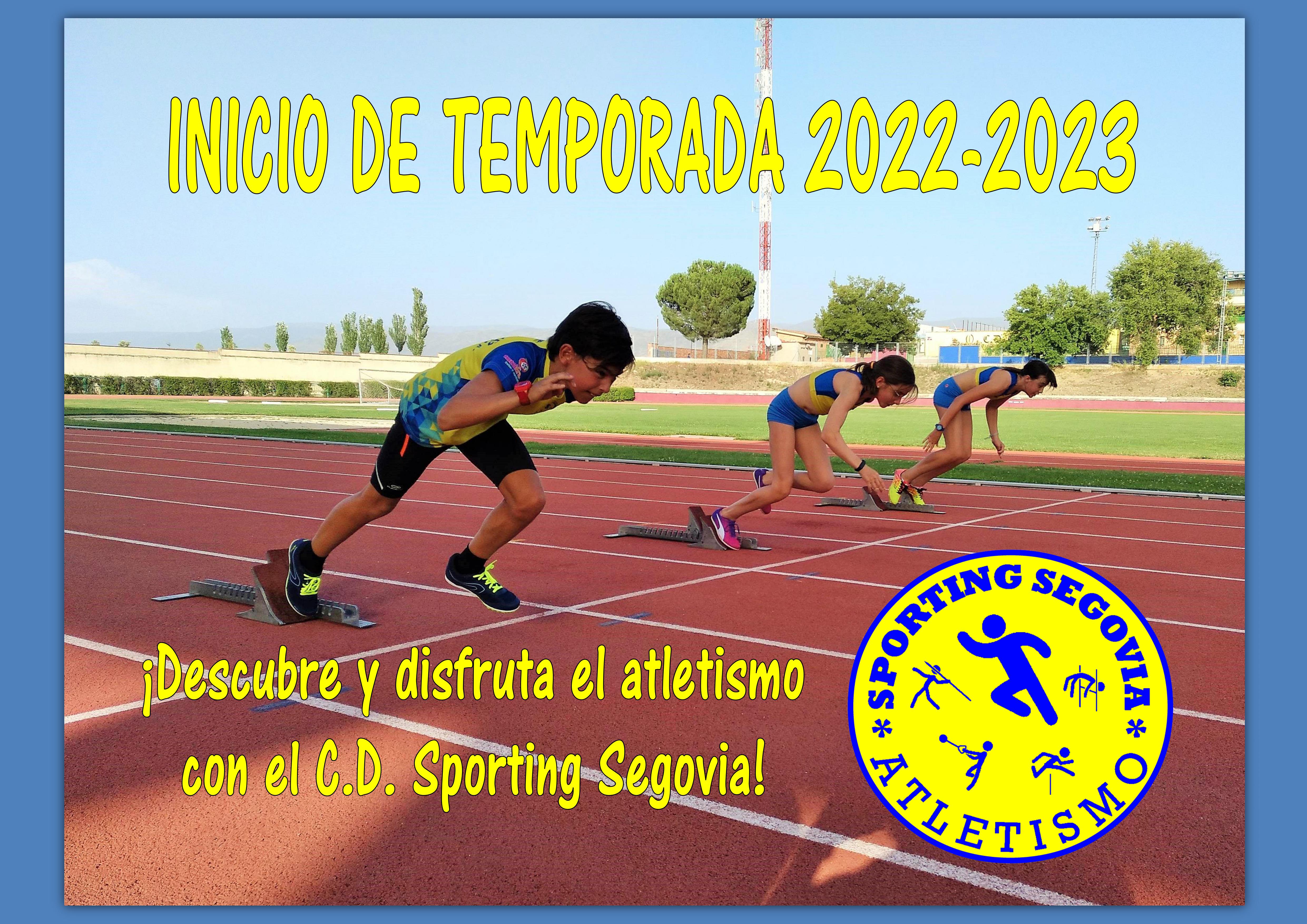 Inicio de Temporada 2022-2023 del Club de Atletismo Sporting Segovia