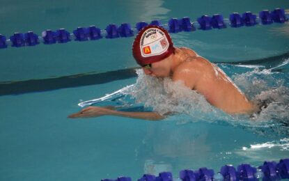 Iván Álvarez Vela, del Club Natación-IMD Segovia, se proclama Campeón en 100 m braza en eI Campeonato Castilla y León Infantil de Invierno