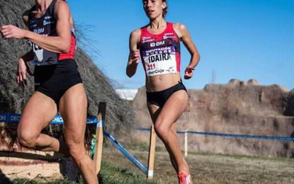 Sobresaliente actuación de Idaira Prieto en el Cross Internacional de Atapuerca