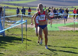 Brillante actuación de Idaira Prieto Suerez en el Cross Internacional de Atarpuerca