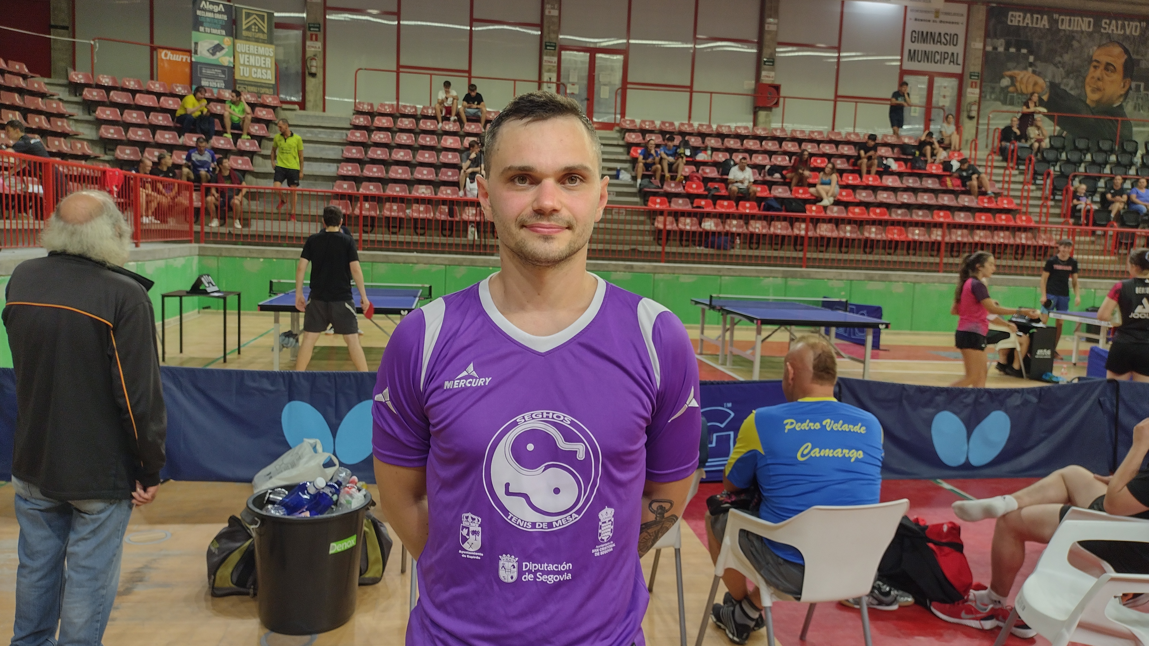 EL C.D Seghos de Tenis de Mesa se refuerza con el Ucraniano Igor Zavadskyi