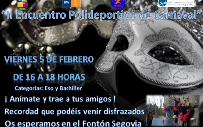 II Encuentro Polideportivo de Carnaval para Educación Secundaria y Bachillerato