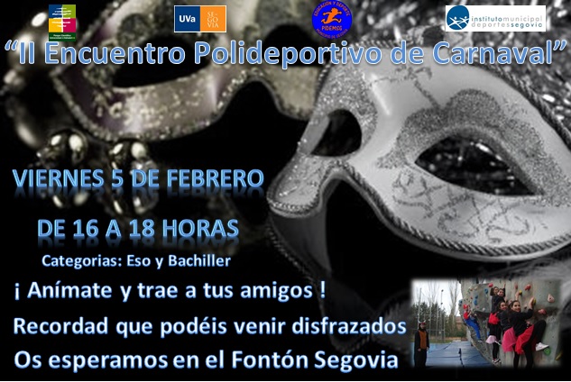 II Encuentro Polideportivo de Carnaval para Educación Secundaria y Bachillerato