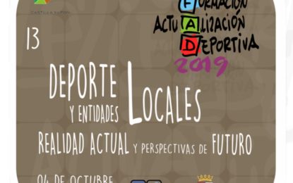 Jornada Deporte y Entidades Locales