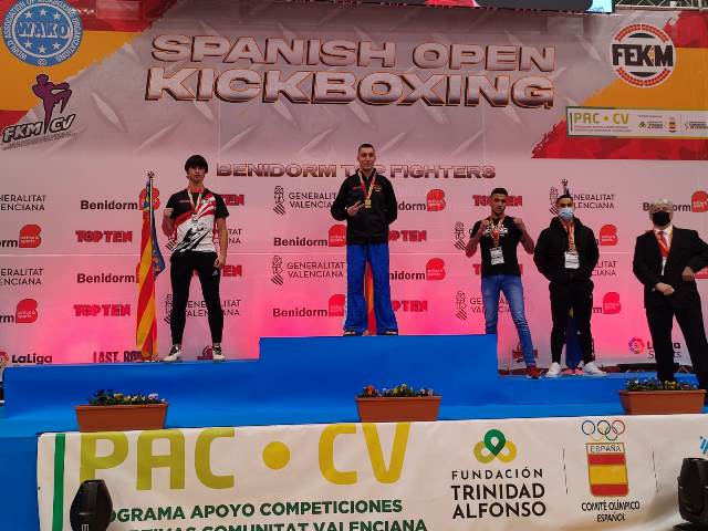 Sergio de Diego campeón del Wako Internacional Spanish Open de KickBoxing