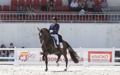Centro Ecuestre de Castilla y León: Dominio en la Liga Nacional Kiwoko de José Antonio García Mena con “Nobre de Saramuneiro” y “Loriot”,
