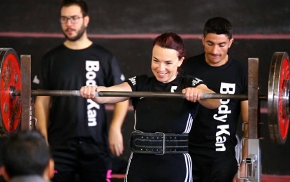 La segoviana, Julia Martínez, Oro en el Campeonato de España de Powerlifting
