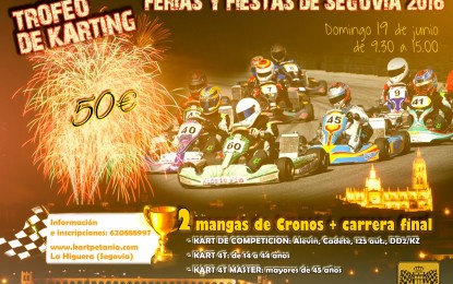 Ferias y Fiestas 2016: “VII Trofeo de Karting”