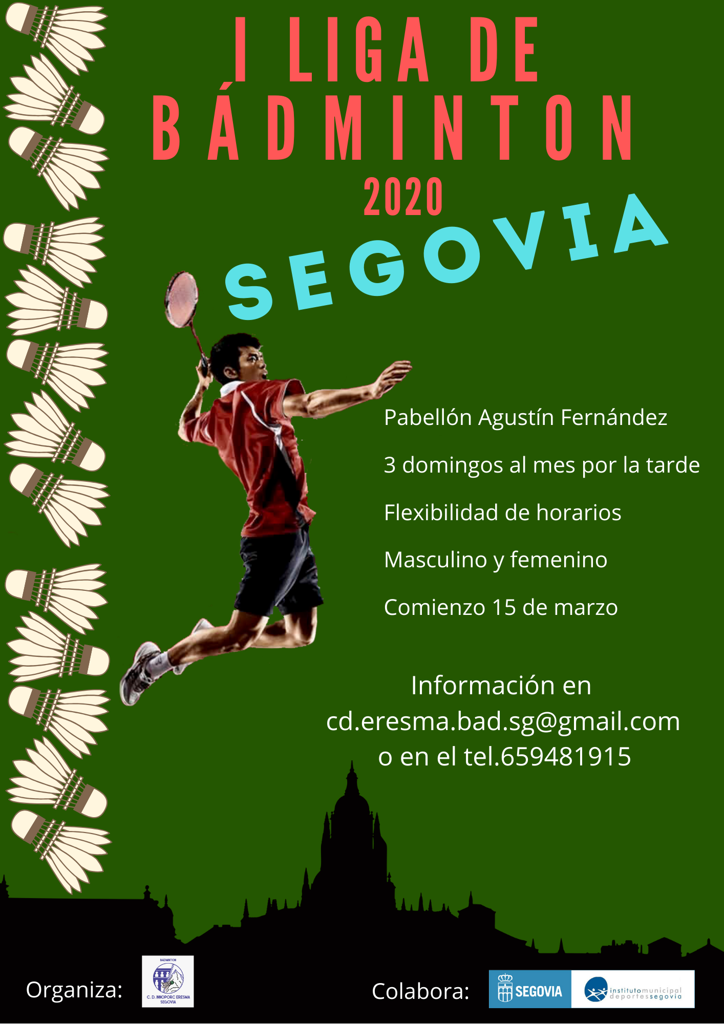 I Liga de Bádminton en Segovia