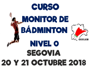 Curso de Monitor de Bádminton Nivel 0