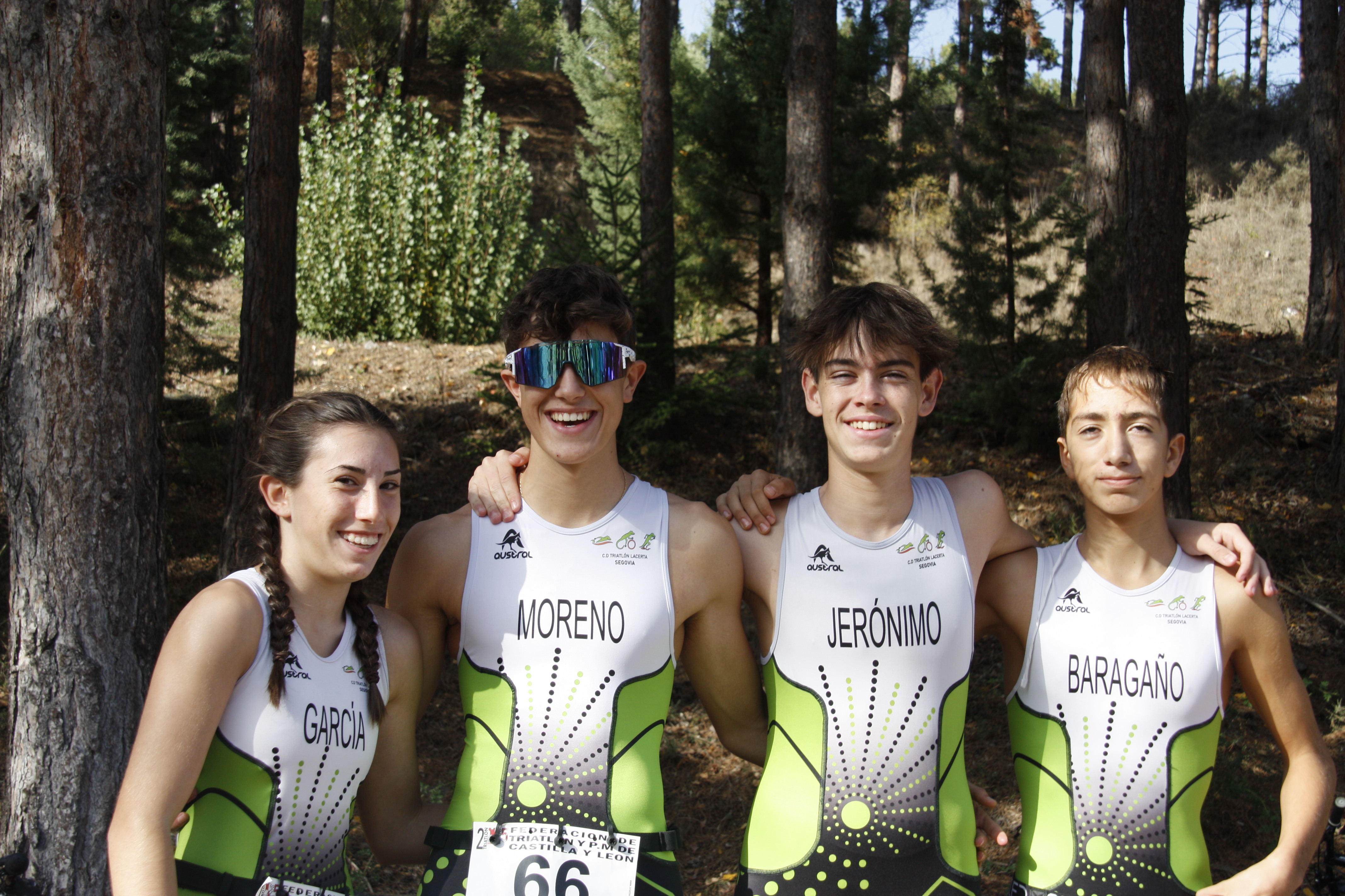 Las últimas pruebas regionales del C.D. Triatlón Lacerta