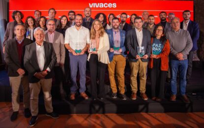 El CD Spordeporte recogió el Premio Vivaces al Mejor Proyecto de Bienestar y Salud en el Medio Rural