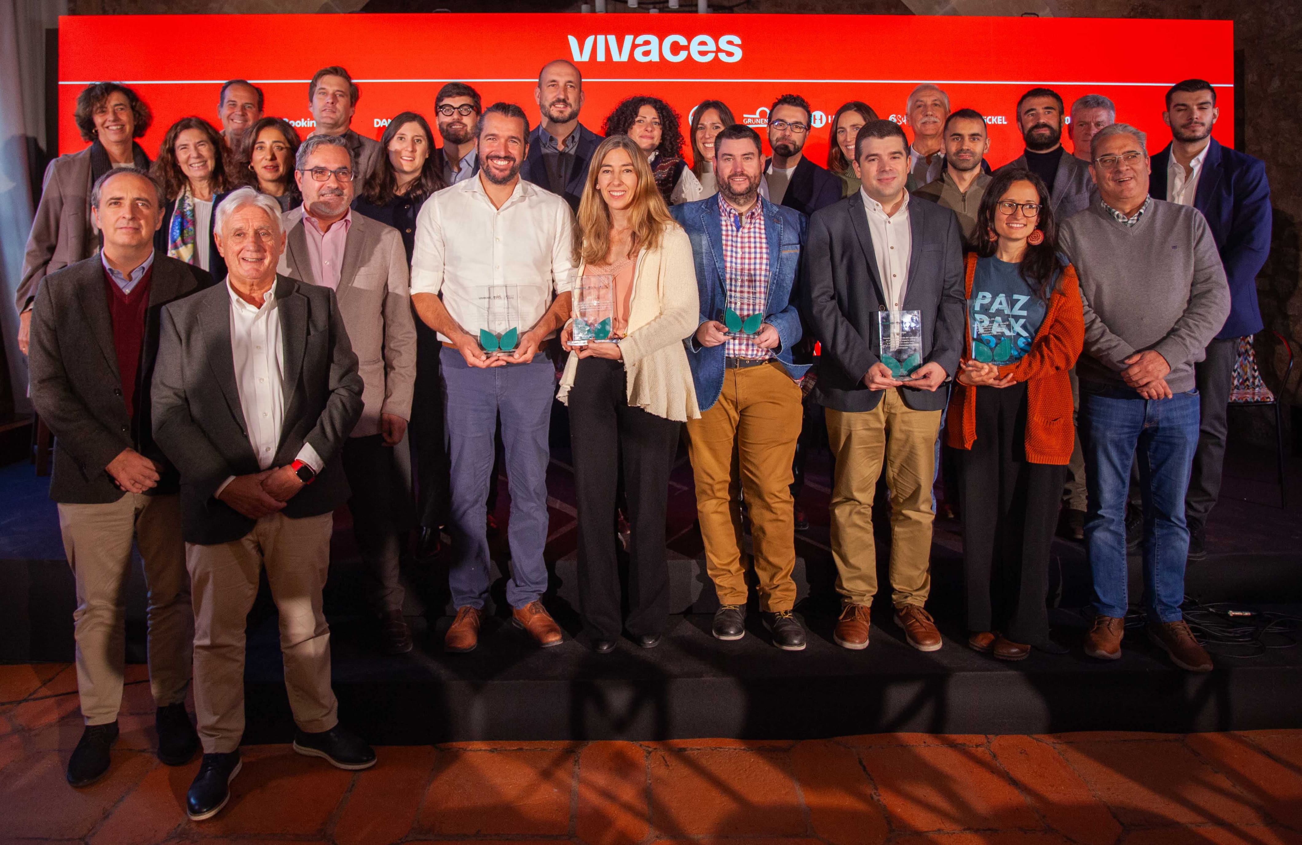 El CD Spordeporte recogió el Premio Vivaces al Mejor Proyecto de Bienestar y Salud en el Medio Rural