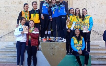 Bronce para el Triatlon IMD femenino en el Campeonato de Castilla y León de Duatlón contrarreloj por equipos