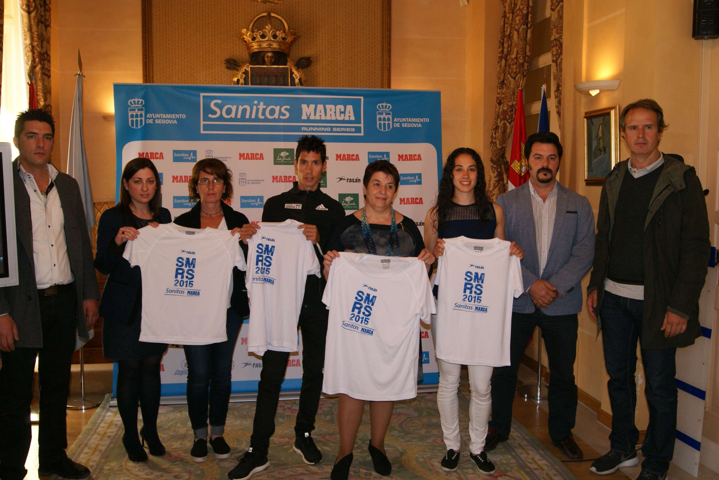 Presentación de la III Sanitas Marca Running Series de Segovia