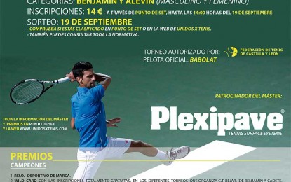 Las Pistas Cubiertas del Club Tenis Segovia acogen el Master “Camino del Exito”