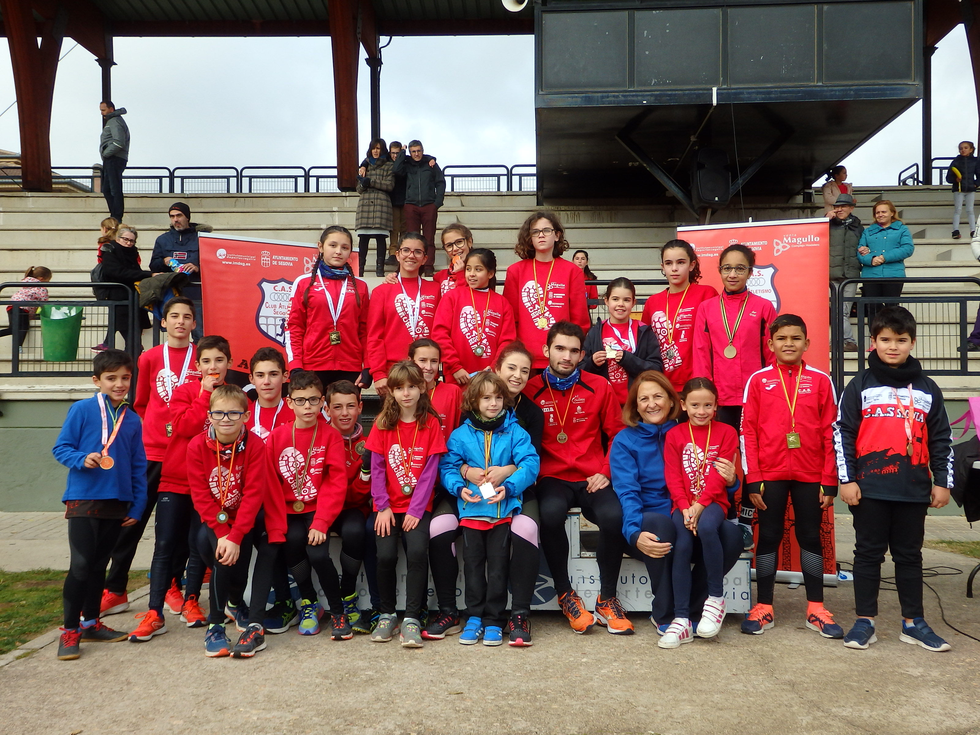 Clubes CAS Ciudad de Segovia, Venta Magullo y CETA: Crónica del Fin de Semana