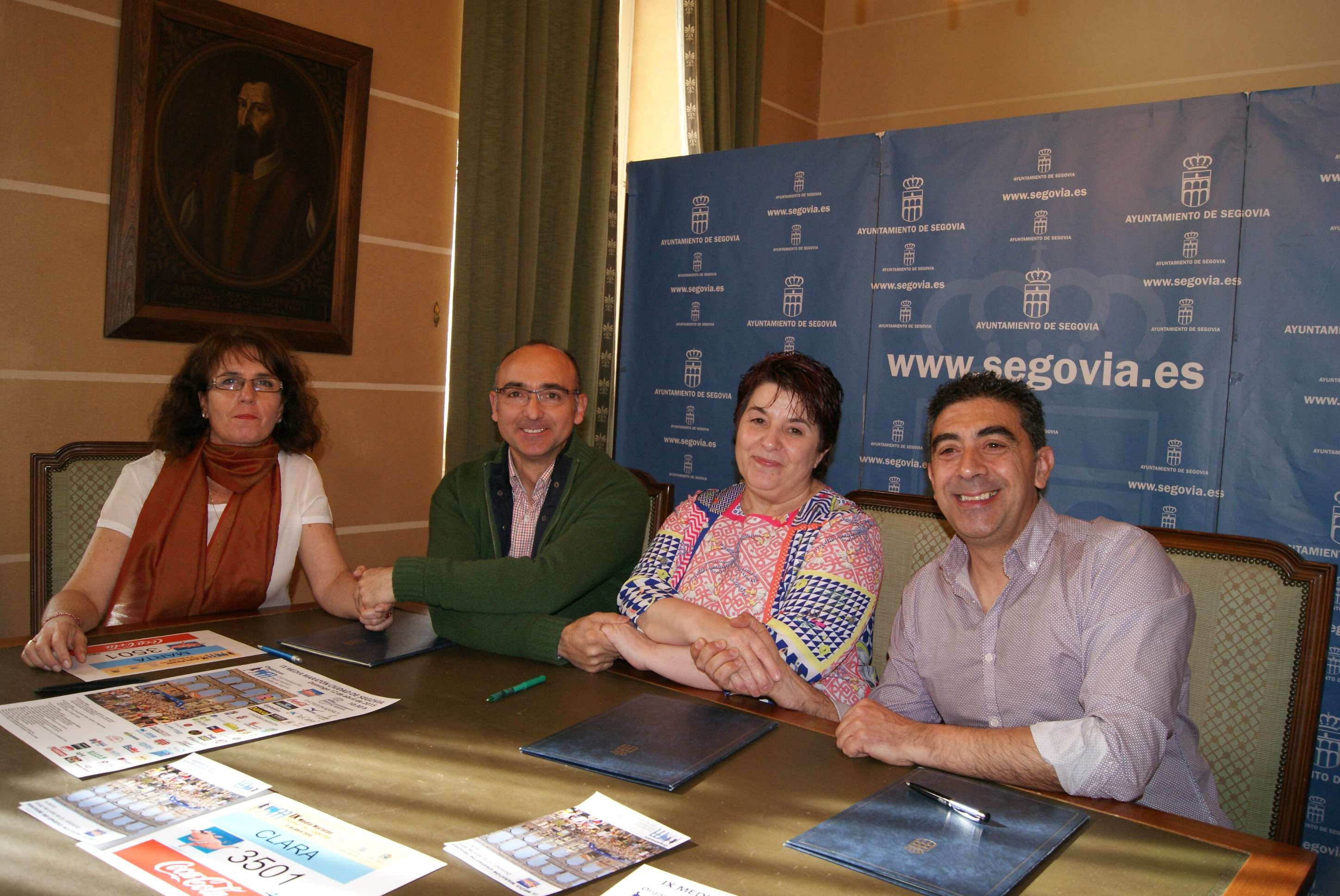 El Ayuntamiento mantiene su apoyo a la organización de la Media Maratón “Ciudad de Segovia”