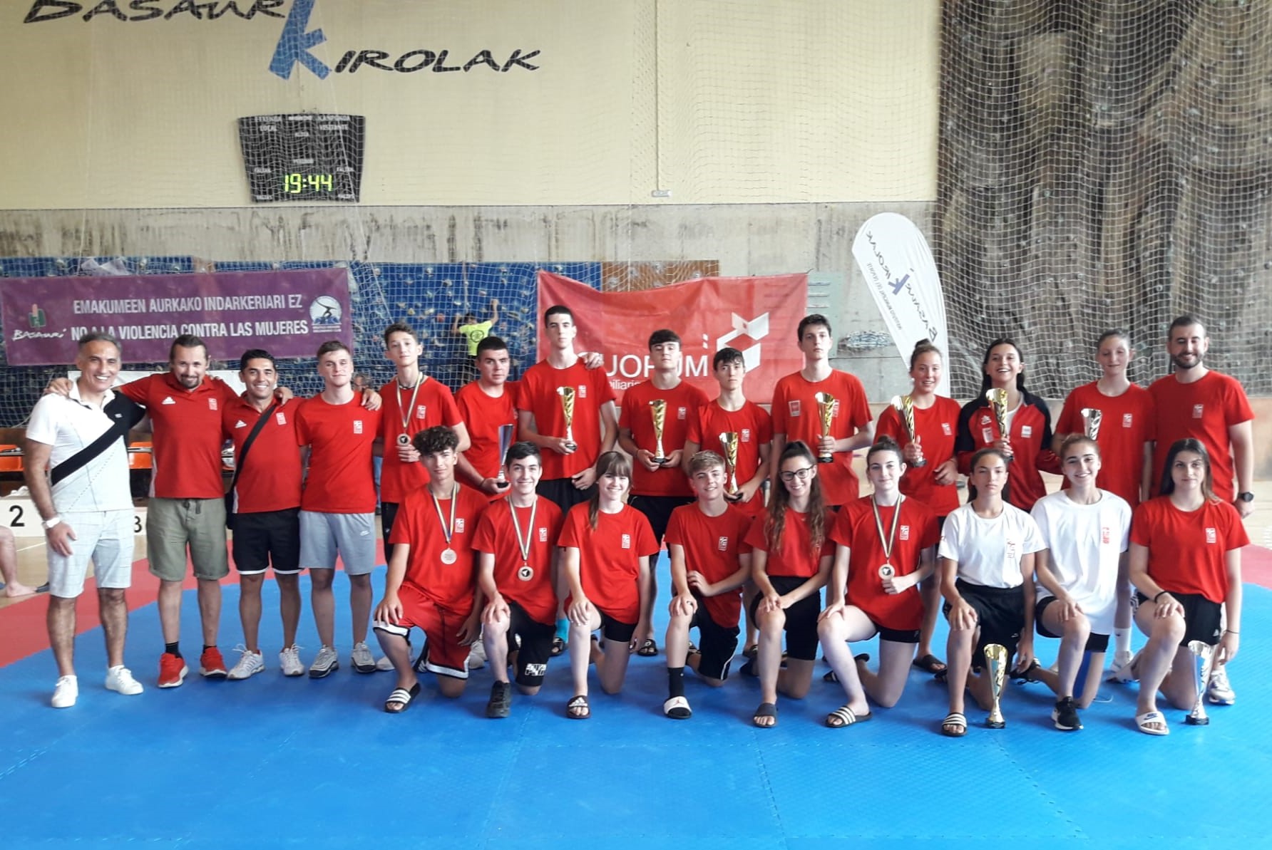 Inés de Benito plata en “XV Campeonato Basauri Sub-21”