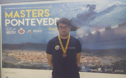 Destacada actuación del nadador Álvaro de Frutos de Pablos