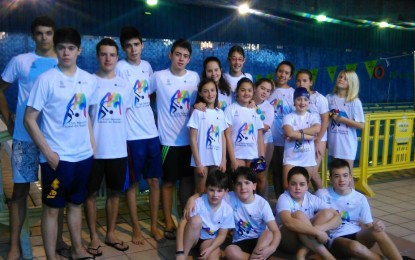 V Jornada de la liga territorial Alevín Infantil de Natación